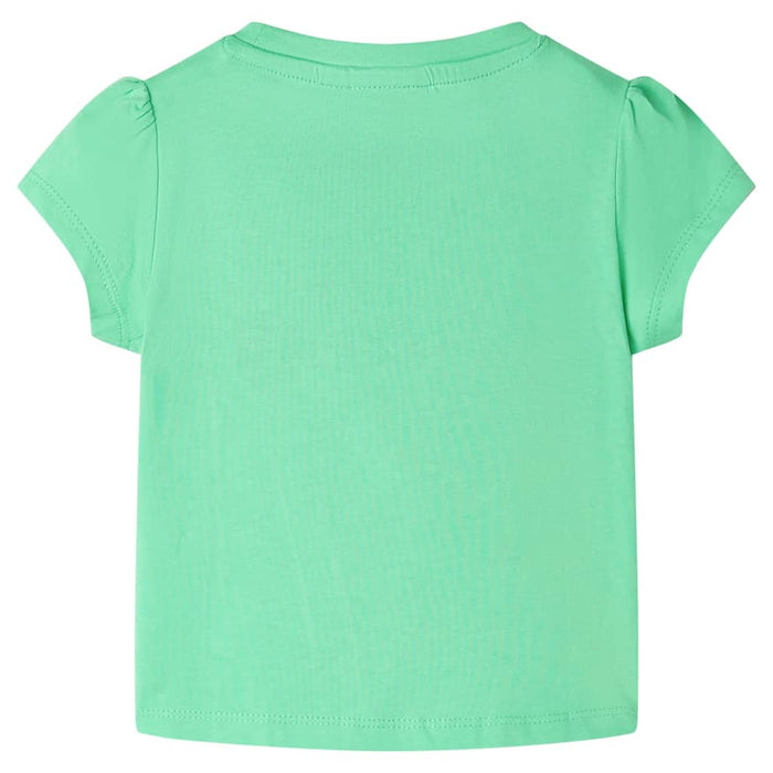 Tricou pentru copii, verde deschis, 116 - WALTI WALTI