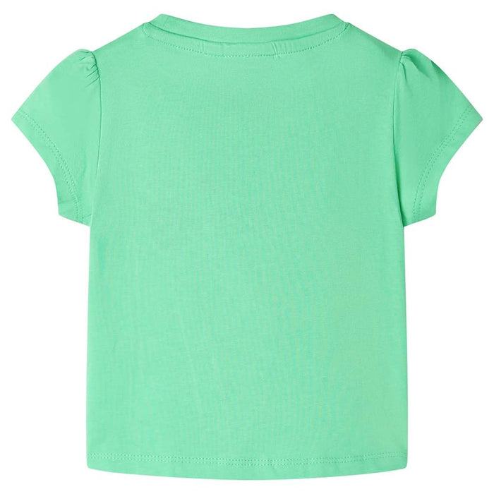 Tricou pentru copii, verde deschis, 128 - WALTI WALTI