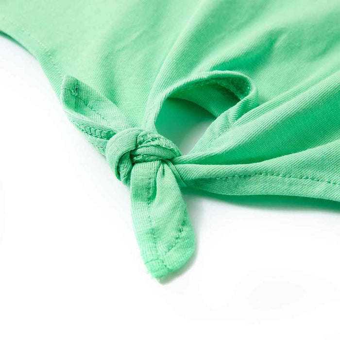 Tricou pentru copii, verde deschis, 128 - WALTI WALTI