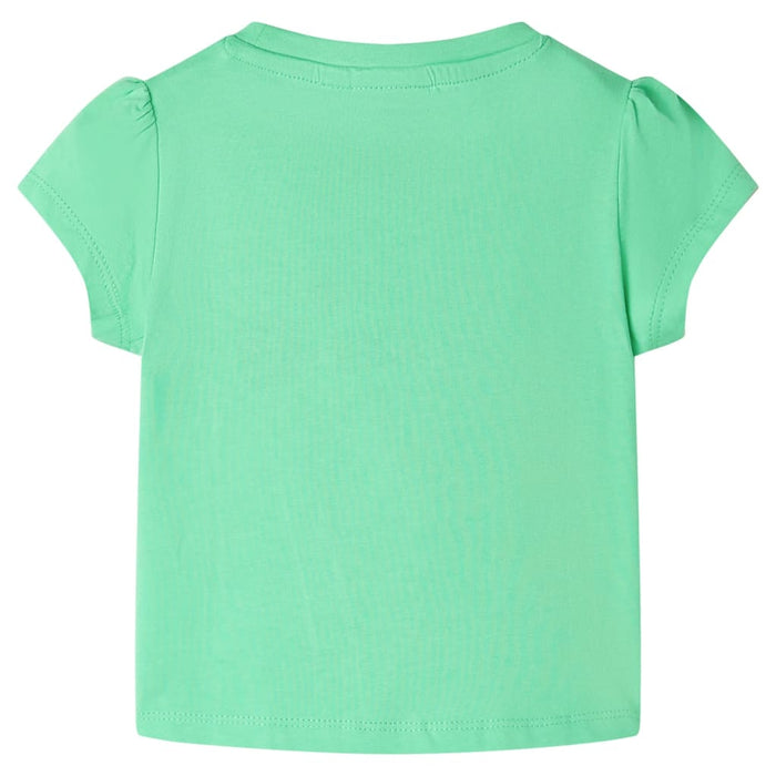 Tricou pentru copii, verde deschis, 140 - WALTI WALTI