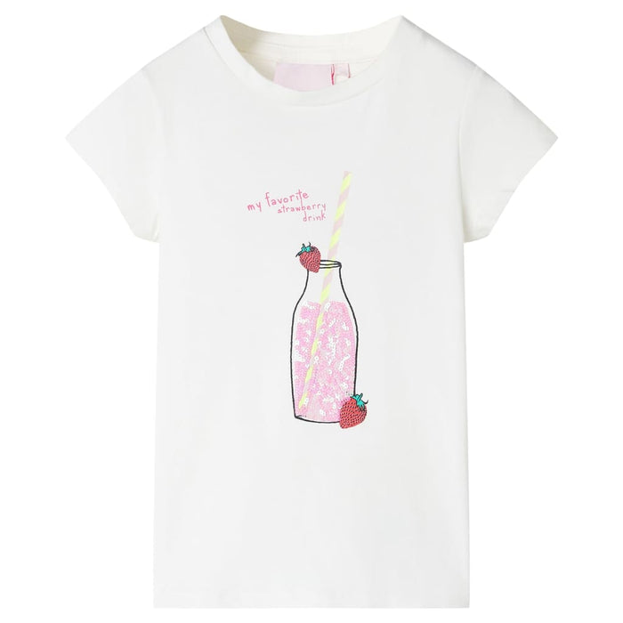 Tricou pentru copii, ecru, 140 WALTI