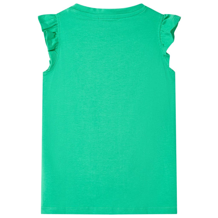 Tricou pentru copii, verde, 92 - WALTI WALTI