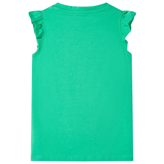 Tricou pentru copii, verde, 104 - WALTI WALTI