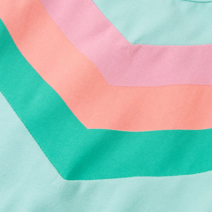 Rochie pentru copii cu șnur în talie, verde mentă deschis, 92 - WALTI WALTI