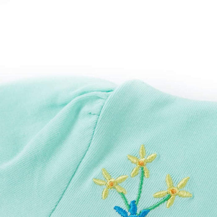 Tricou pentru copii, turcoaz deschis, 128 - WALTI WALTI