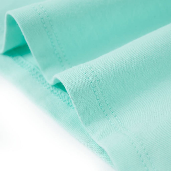 Tricou pentru copii, turcoaz deschis, 128 - WALTI WALTI