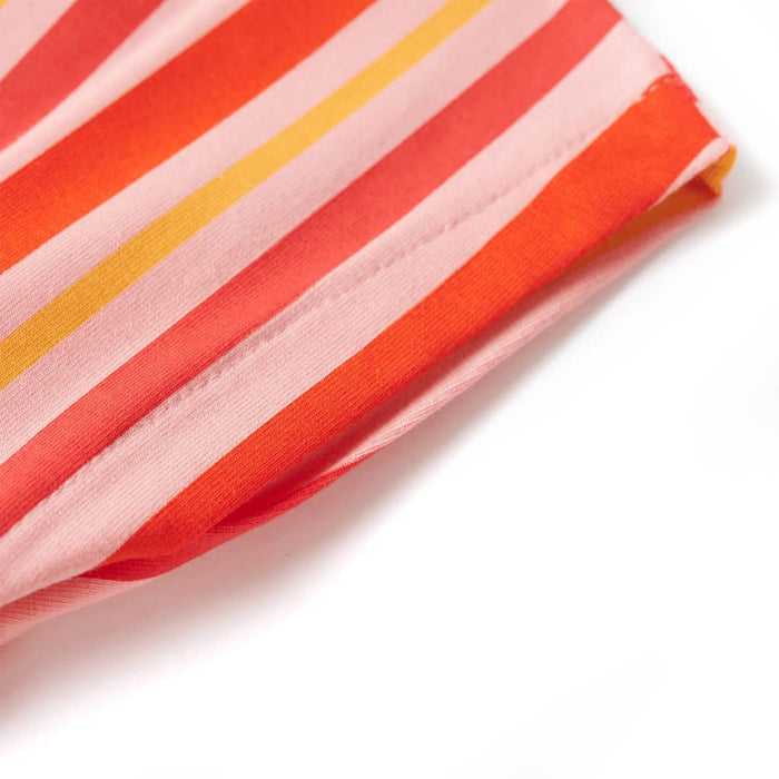 Rochie pentru copii cu șnur, roz și roșu, 116 - WALTI WALTI