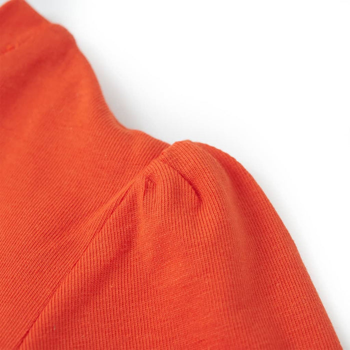 Tricou pentru copii, portocaliu închis, 104 WALTI