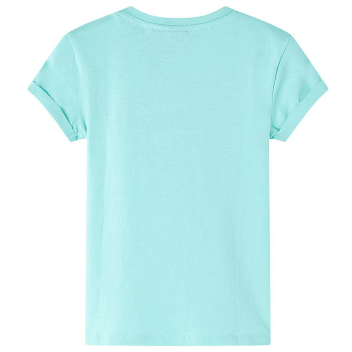 Tricou pentru copii, verde mentă deschis, 128 - WALTI WALTI