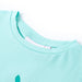 Tricou pentru copii, verde mentă deschis, 140 - WALTI WALTI
