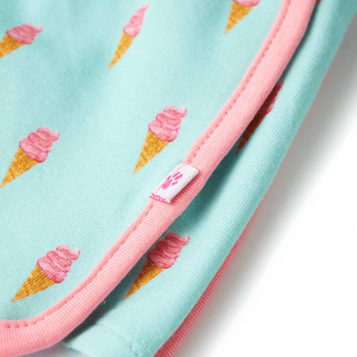 Rochie de copii cu șnur, verde mentă deschis, 128 - WALTI WALTI