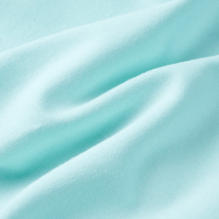 Hanorac cu glugă pentru copii, turcoaz deschis, 104 - WALTI WALTI