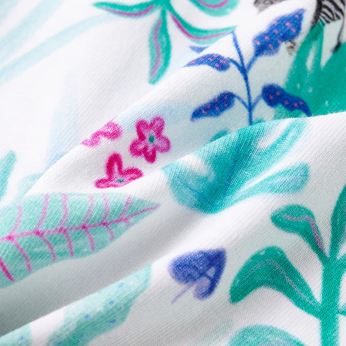 Pantaloni scurți pentru copii cu șnur, ecru și verde mentă închis, 104 - WALTI WALTI