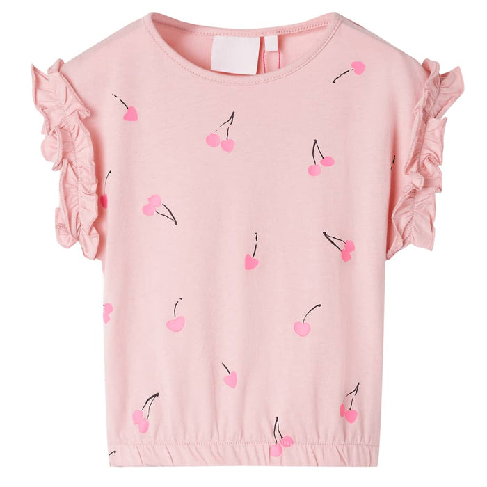Tricou pentru copii, roz deschis, 116 - WALTI WALTI