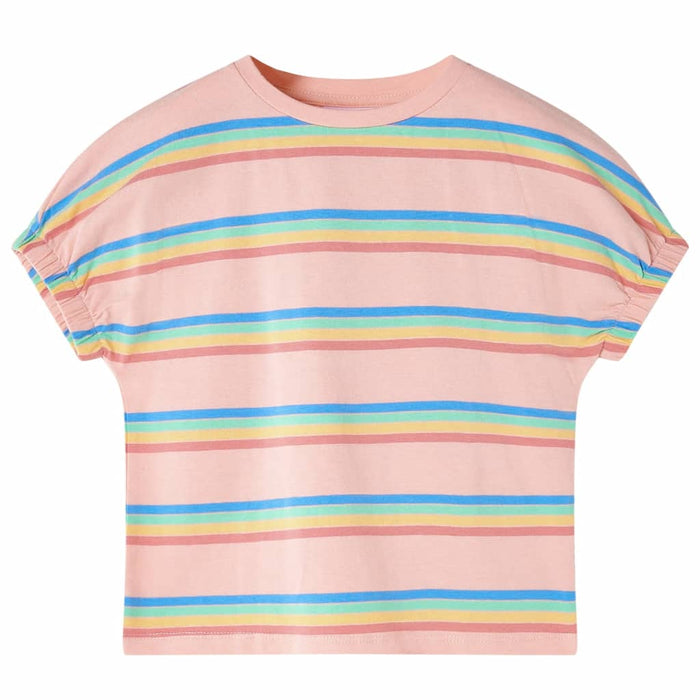 Tricou pentru copii, piersică, 128 - WALTI WALTI