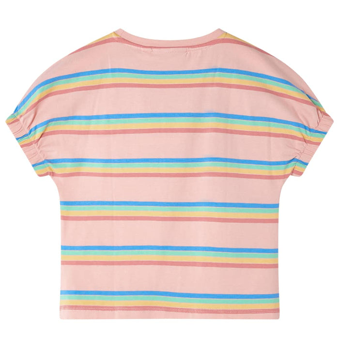 Tricou pentru copii, piersică, 140 - WALTI WALTI