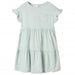 Rochie pentru copii, mâneci cu volane, verde mentă, 92 - WALTI WALTI