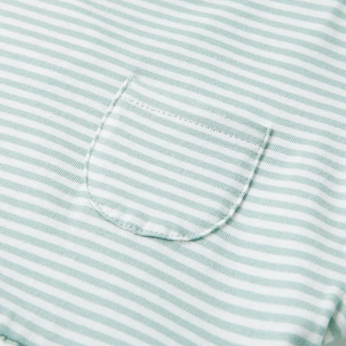 Rochie pentru copii, mâneci cu volane, verde mentă, 104 - WALTI WALTI