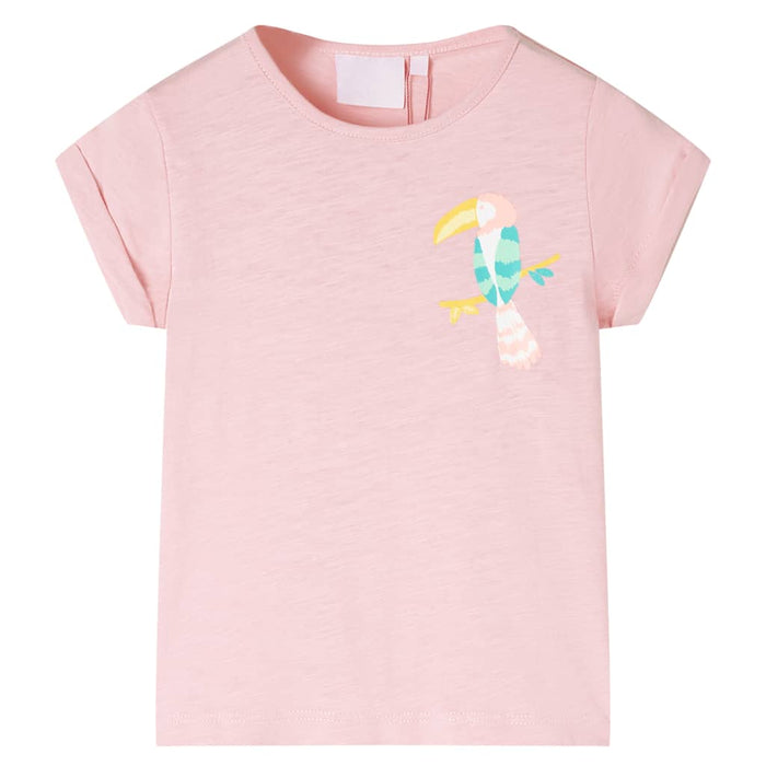 Tricou pentru copii, roz deschis, 116 - WALTI WALTI