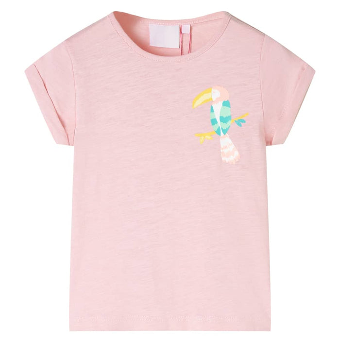 Tricou pentru copii, roz deschis, 140 - WALTI WALTI