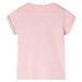 Tricou pentru copii, roz deschis, 140 - WALTI WALTI