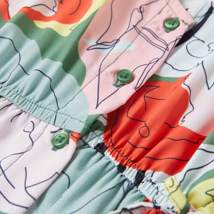 Rochie pentru copii, verde, 140 - WALTI WALTI