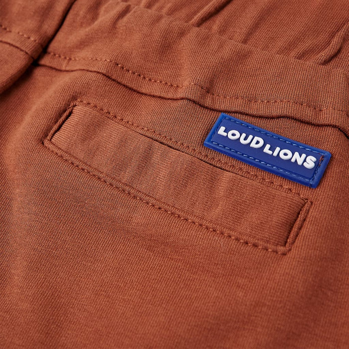 Pantaloni pentru copii cu șnur, maro, 92 WALTI