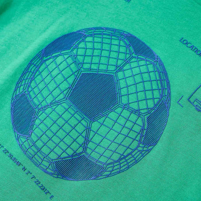 Tricou pentru copii, verde, 140 - WALTI WALTI