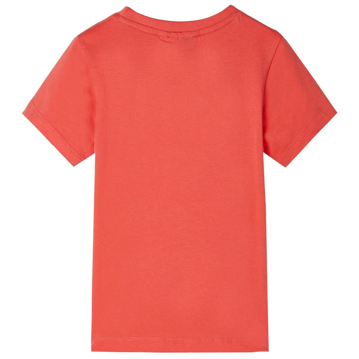 Tricou pentru copii, roșu deschis, 140 - WALTI WALTI