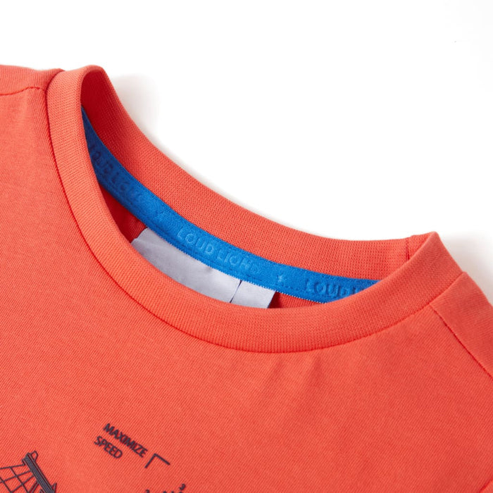 Tricou pentru copii, roșu deschis, 140 - WALTI WALTI