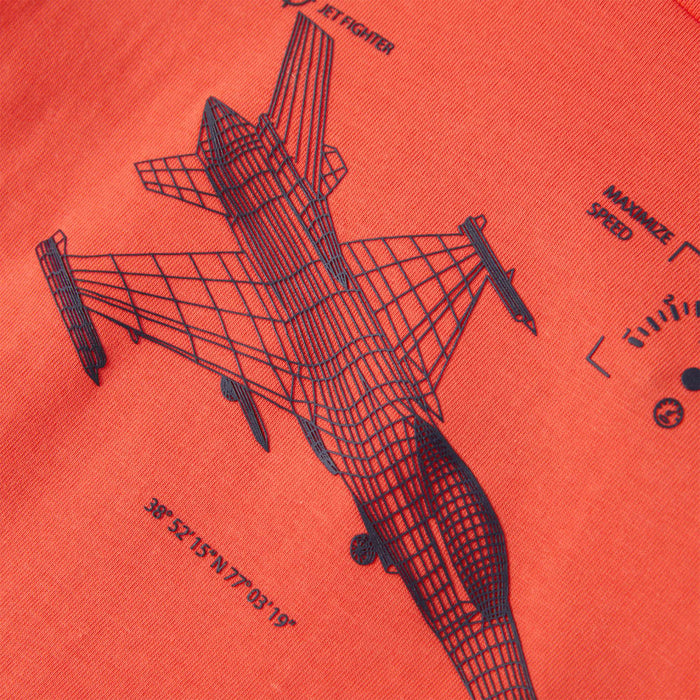 Tricou pentru copii, roșu deschis, 140 - WALTI WALTI