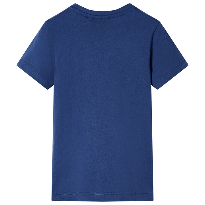 Tricou pentru copii, albastru închis, 92 - WALTI WALTI