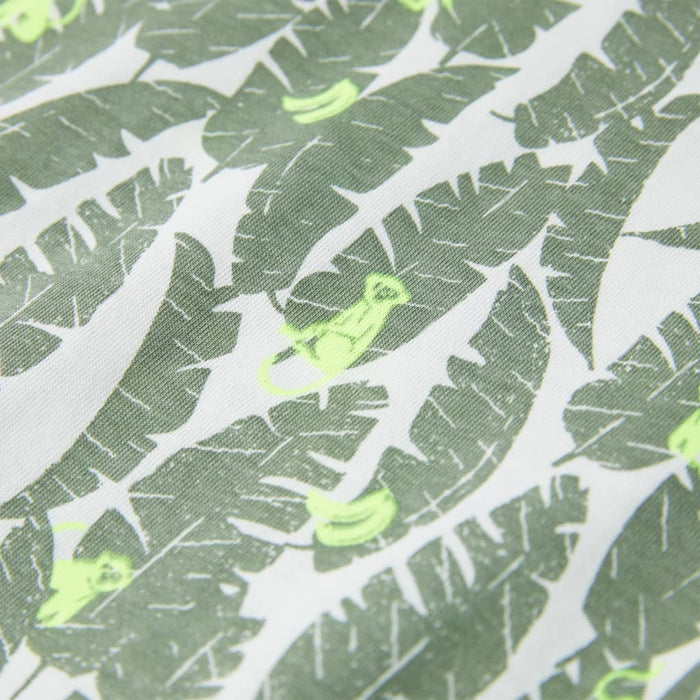 Tricou pentru copii, ecru și iederă închisă, 116 WALTI