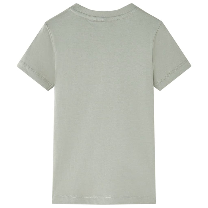 Tricou pentru copii, kaki deschis, 140 - WALTI WALTI