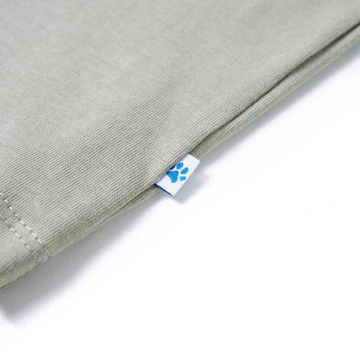Tricou pentru copii, kaki deschis, 140 - WALTI WALTI