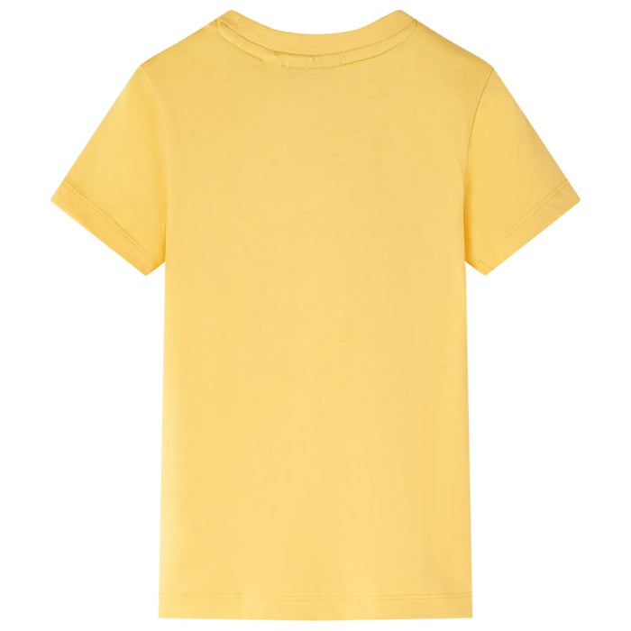 Tricou pentru copii, ocru deschis, 92 - WALTI WALTI