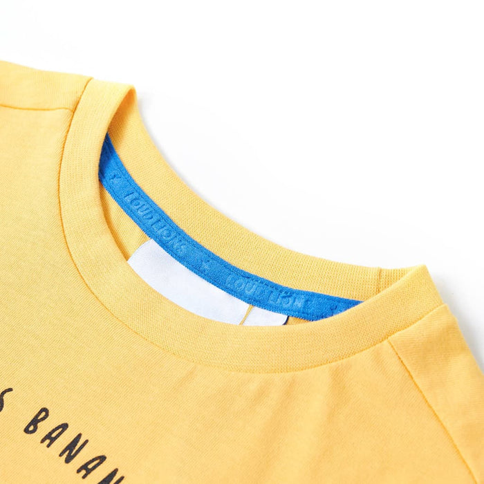 Tricou pentru copii, ocru deschis, 92 - WALTI WALTI