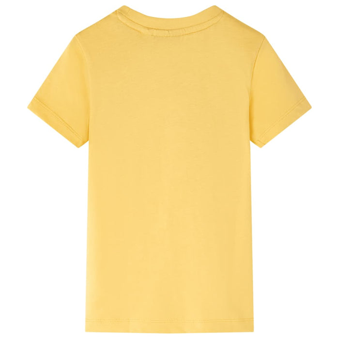 Tricou pentru copii, ocru deschis, 128 - WALTI WALTI