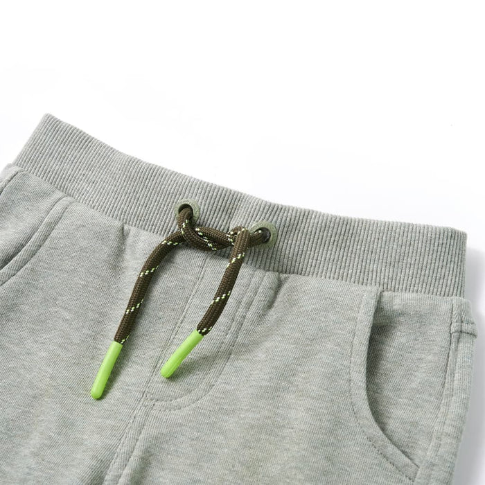 Pantaloni de trening pentru copii, kaki deschis, 104 WALTI