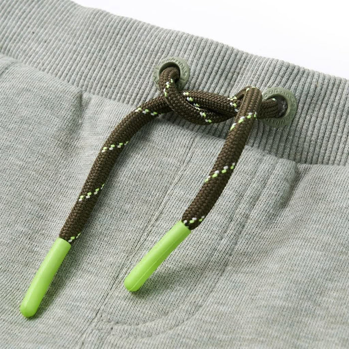 Pantaloni de trening pentru copii, kaki deschis, 128 - WALTI WALTI