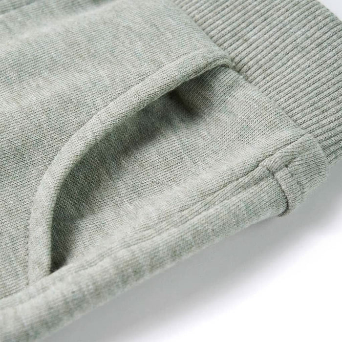 Pantaloni de trening pentru copii, kaki deschis, 128 - WALTI WALTI