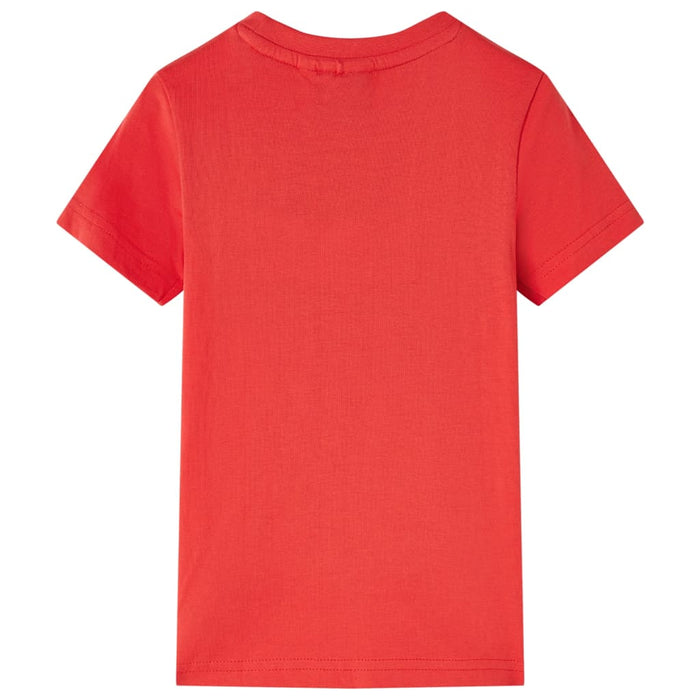 Tricou pentru copii, roșu, 104 - WALTI WALTI