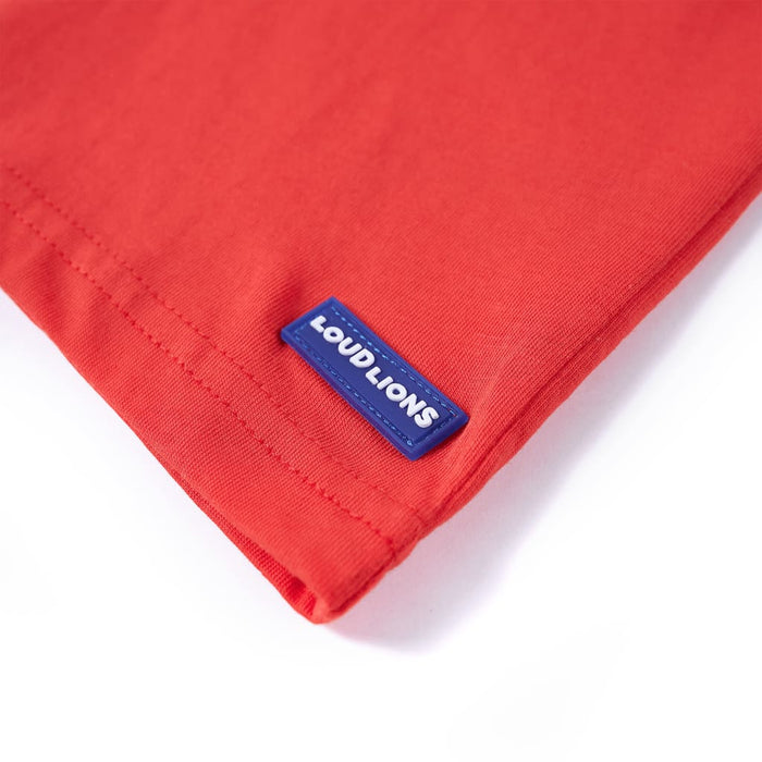 Tricou pentru copii, roșu, 104 - WALTI WALTI