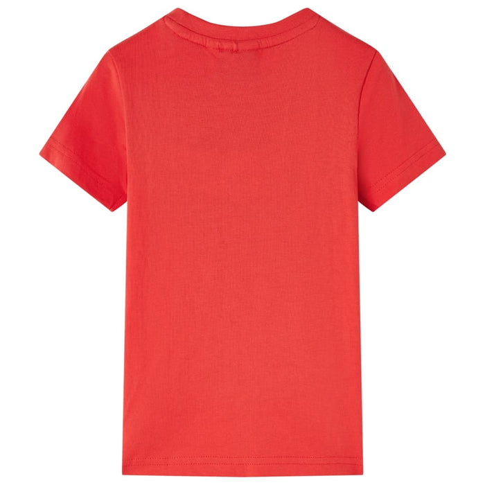 Tricou pentru copii, roșu, 140 - WALTI WALTI