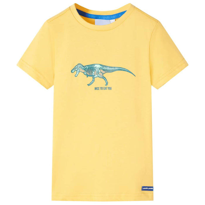 Tricou pentru copii, ocru deschis, 104 - WALTI WALTI