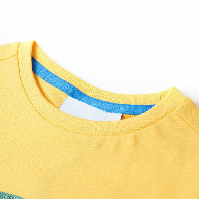 Tricou pentru copii, ocru deschis, 104 - WALTI WALTI