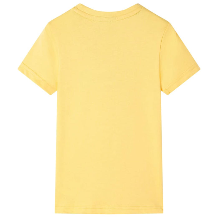 Tricou pentru copii, ocru deschis, 128 - WALTI WALTI