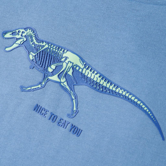 Tricou pentru copii, albastru mediu, 128 WALTI