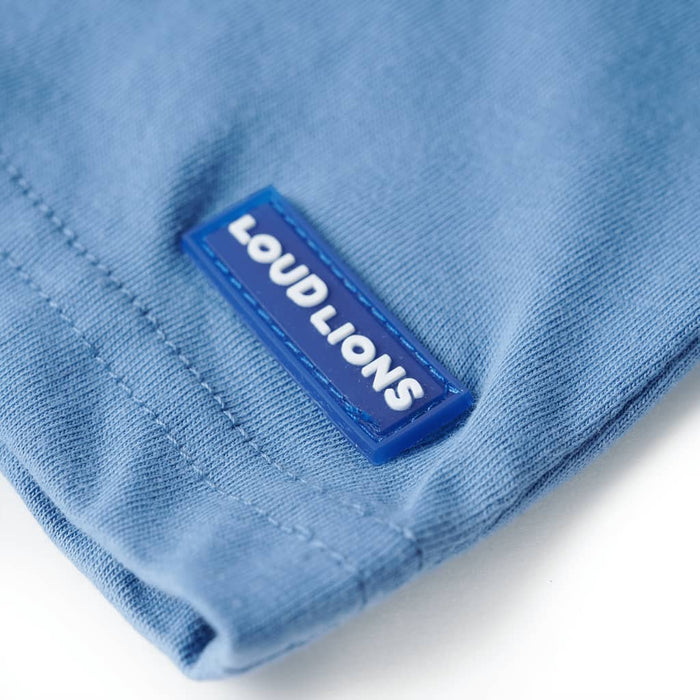 Tricou pentru copii, albastru mediu, 128 WALTI