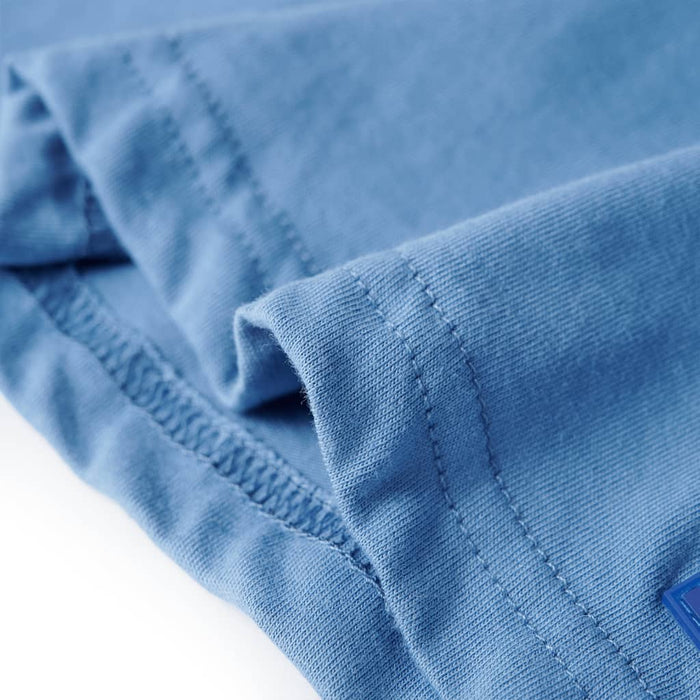 Tricou pentru copii, albastru mediu, 128 WALTI